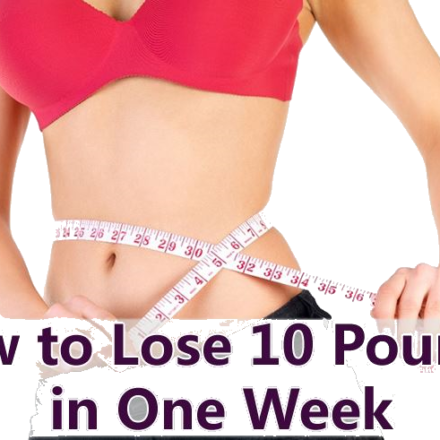 How to Lose Weight in 1 Week Fast