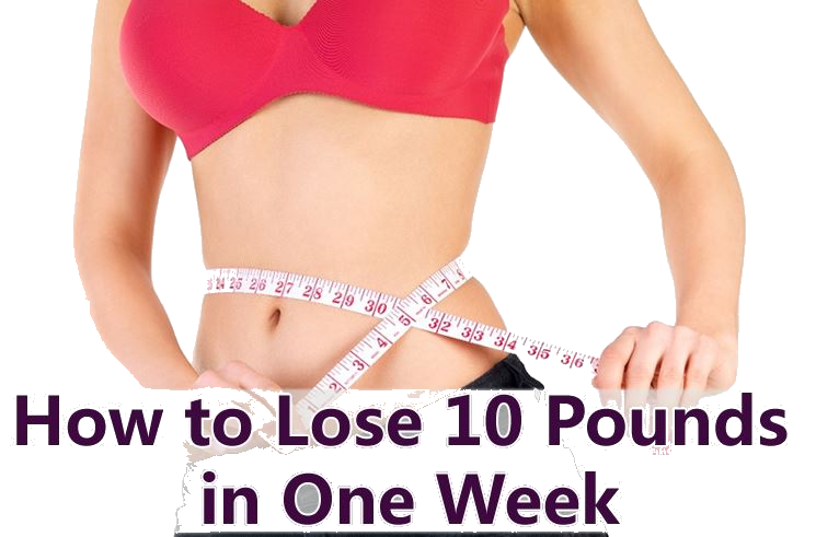 How to lose weight in 1 week fast
