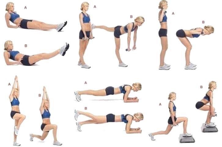Weight loss exercises at home